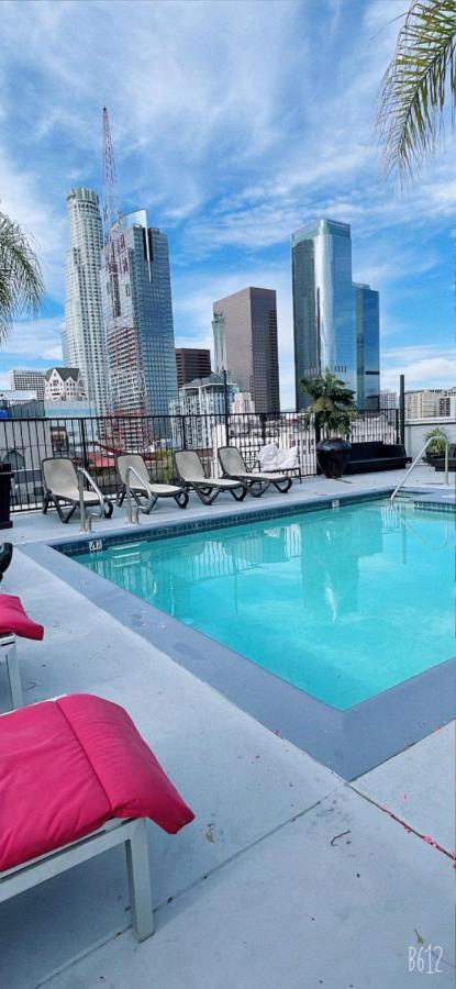 لوس أنجلوس Modern Elite Open Style Loft With Rooftop Pool & Jacuzzi المظهر الخارجي الصورة